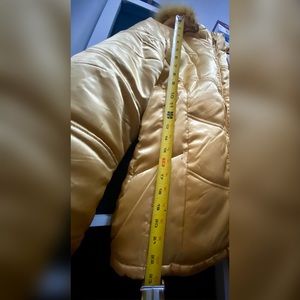Palomares Jackets & Coats - Winter Jacket with Fur Hoodie (GOLD) Palomares Jackets & Coats - Winter Jacket with Fur Hoodie (GOLD)